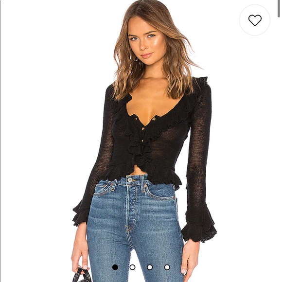 LPA Sweaters - LPA black cardigan sweater Small